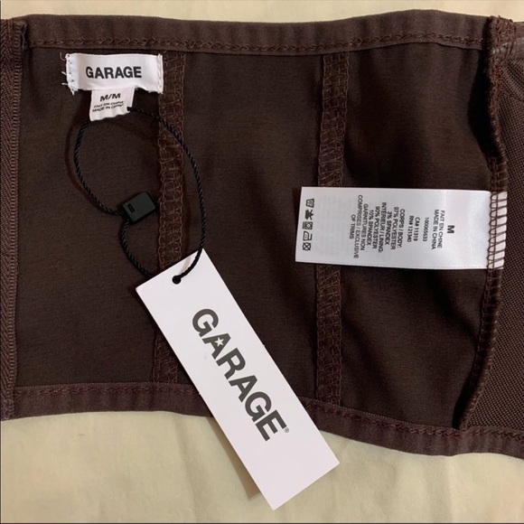 Brown Satin Corset - Picture 4 of 5